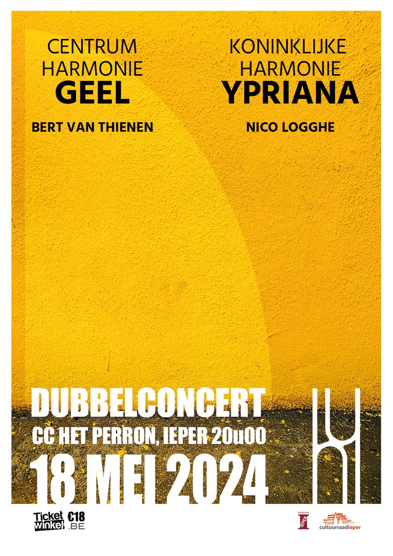 Dubbelconcert Centrumharmonie Geel & Ypriana